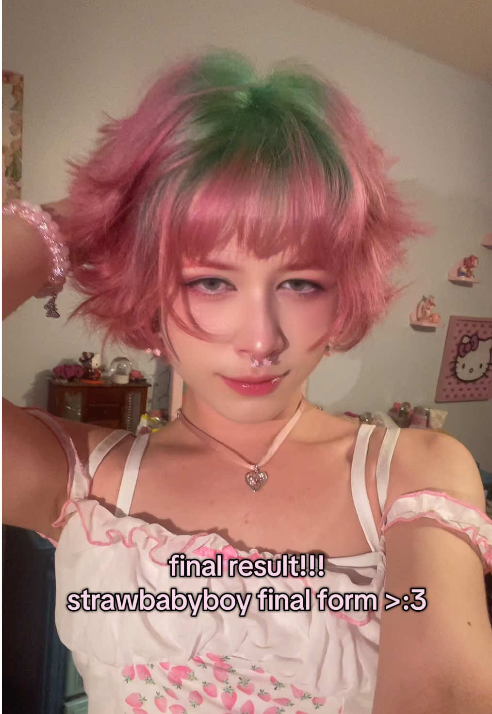 do we fw it?? hair done by @no 💞💞#femboy #femboytiktok #fyp #femboyfriday #fypシ 