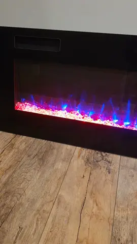 This fireplace is on sale right now#shopping #electricfireplace #homefinds #giftforhim #tiktokshopfinds 