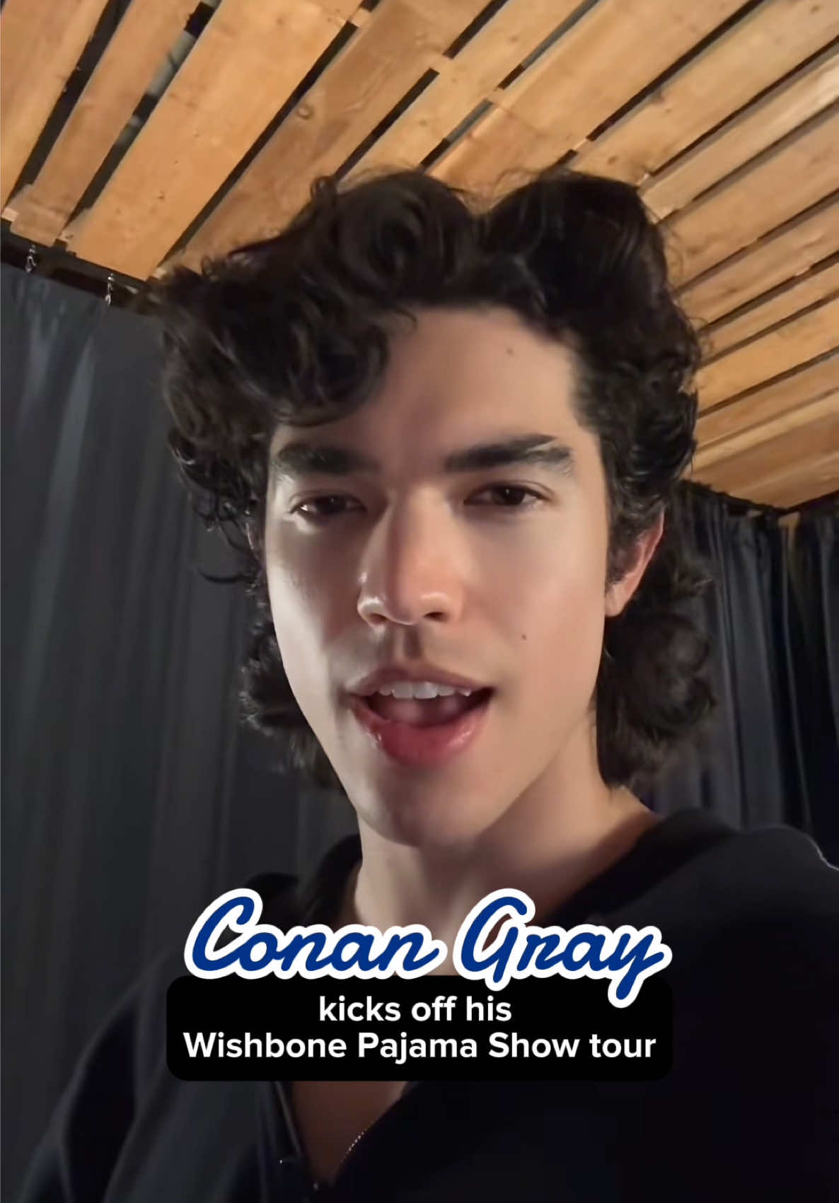Are you catching @conangray on tour? #Wishbone #ConanGray #LiveMusic #TheWishbonePajamaShow