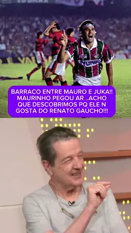 Juka Kfouri fez o Mauro Cézar apelar, o cara simplesmente tem trauma com o RENATO GAÚCHO, agora acho que descobrimos o motivo das críticas infundadas do jornalista!! O gol de barriga foi um triplex na mente dele!!!