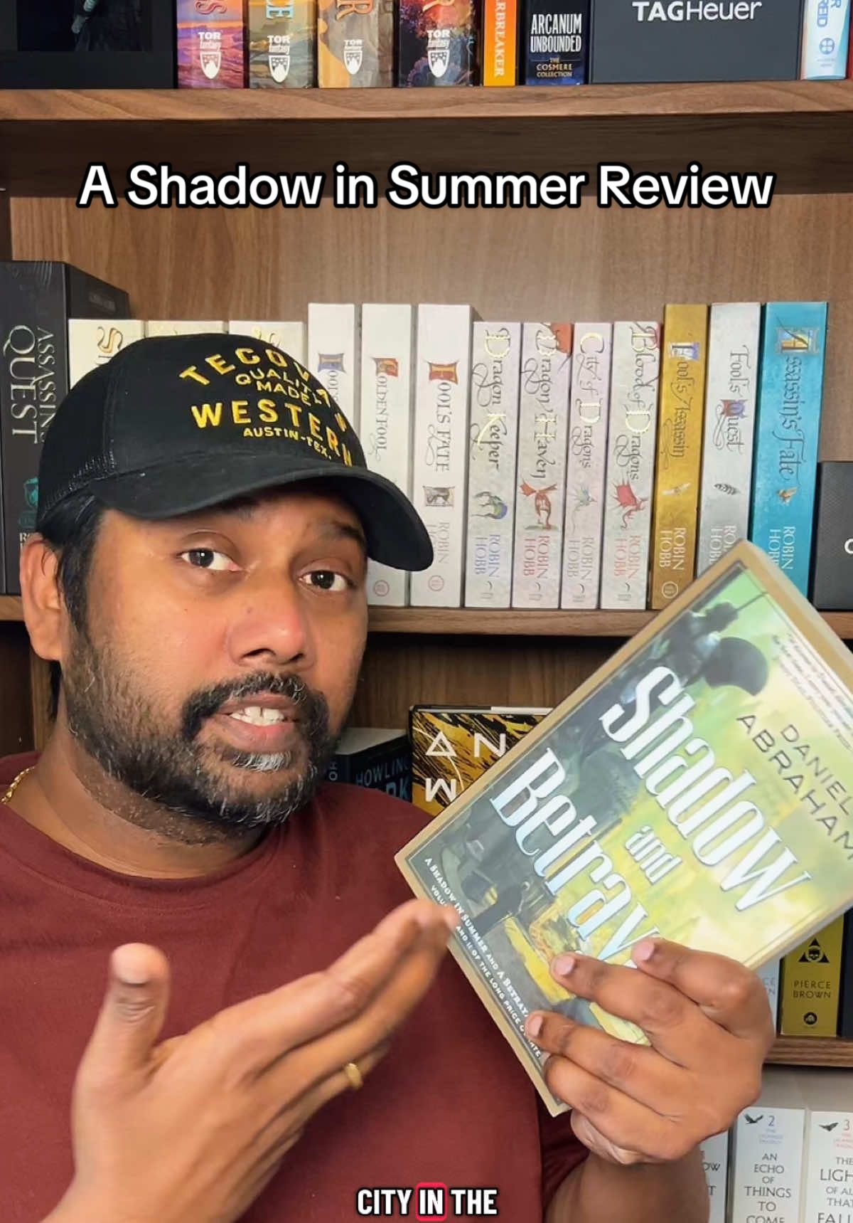 Fantasy doesn’t have to be about battles. A Shadow in Summer is about ideas, power, and the cost of prosperity. Subtle, slow, but unforgettable. #AShadowInSummer #DanielAbraham #FantasyBookTok #BookReview #SpeculativeFantasy