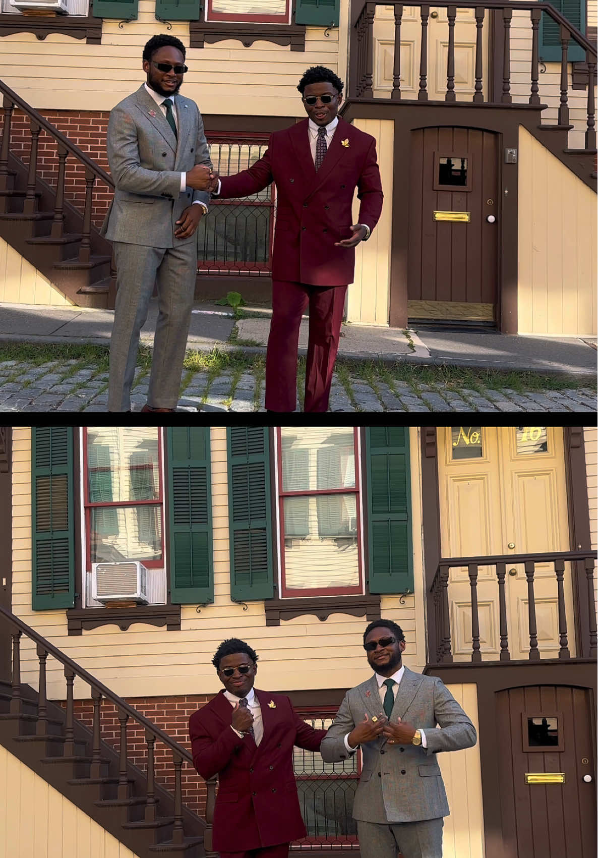 Nah, we cousins @Vincent Osei  #michaelbjordan #ryancoogler #outfitinspo #fitcheck #fyp 