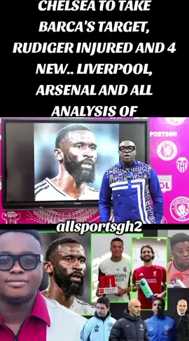 CHELSEA TO TAKE BARCA'S TARGET, RUDIGER INJURED AND 4 NEW.. LIVERPOOL, ARSENAL AND ALL ANALYSIS OF#ucl #ballondor #LIVEIncentiveProgram #MyLIVEJourney #PaidPartnership 
