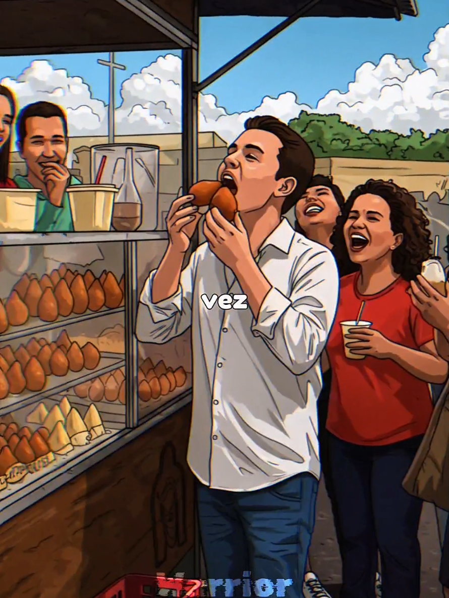 Coxinha a 0,50 centavos 💀 #terror #historiasdeterror #misterio 