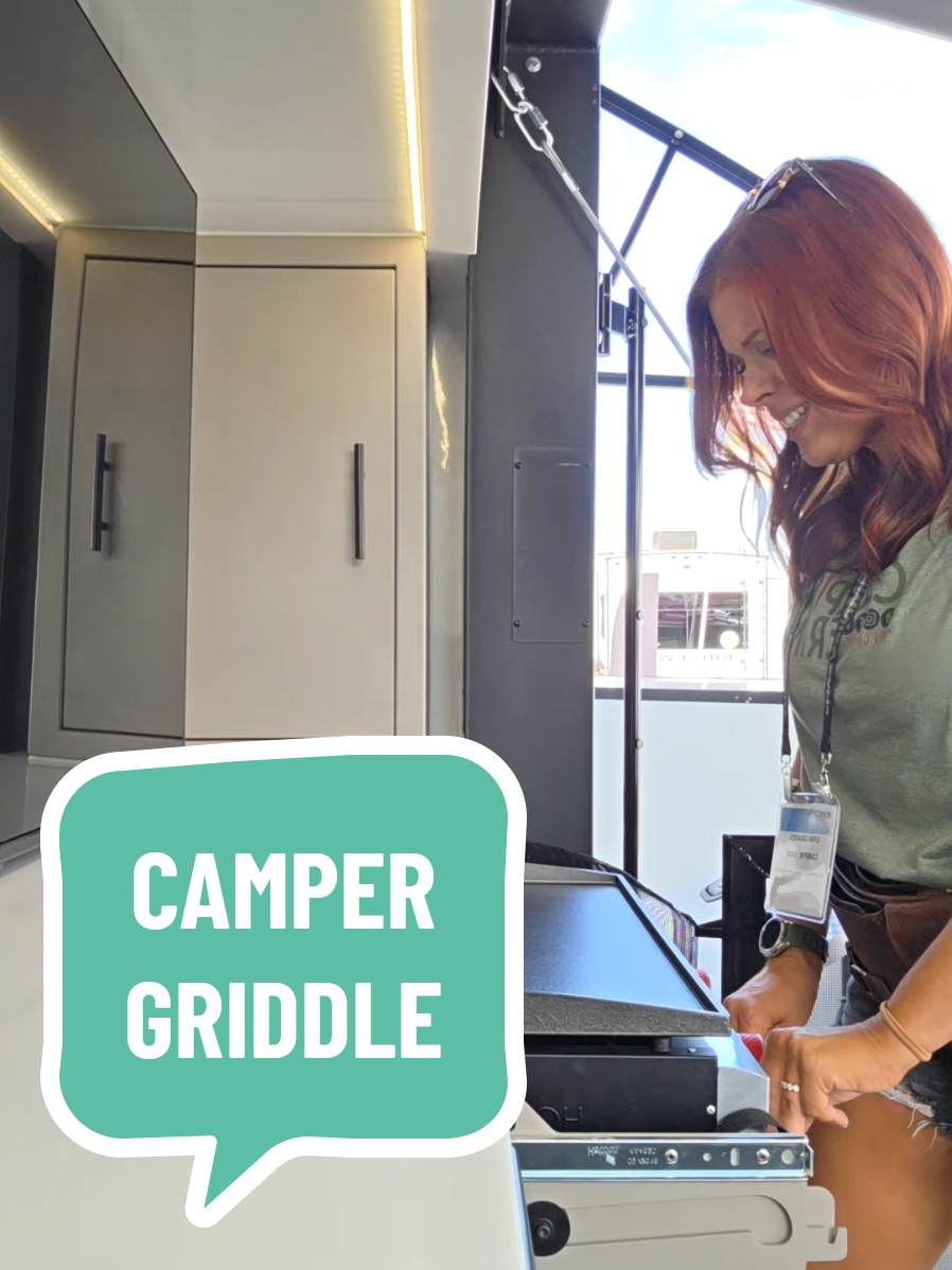 When you pull out the RV outdoor kitchen griddle and realize…it’s NOT a Blackstone. Talk about campsite disappointment! We all know these RV griddles should come standard as Blackstones, because nothing says camping like firing up the @Blackstone Griddles and cooking outside with the family.  If you know, you know! #rvlife #OutdoorCooking #campcooking #RVTour #BlackstoneGriddle 