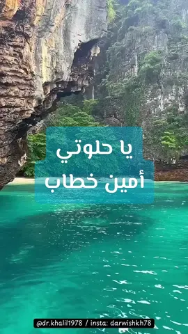 إن كان حبك قاتلاً If your love were fatal فسأكون أنا أول قتيل Then I would be the very first victim وإليك قلبي آتياً And to you my heart would come ولن أضل عن السبيل Never straying from the path ⸻ وإن كنتِ أنتِ إقليماً And if you were a kingdom لقتلتُ من أجلك هابيل I would slay Abel for your sake ومهما قيل وقيل وقيل No matter what is said, and said, and said فلم أقل إلا القليل I have spoken but a little #ان_كان_حبك_قاتلاً #يا_حلوتي #امين_خطاب #ameenkhattab #drkhalil1978 