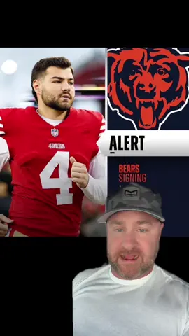 #greenscreen breaking news. Jake Moody signs with the Chicago Bears. 