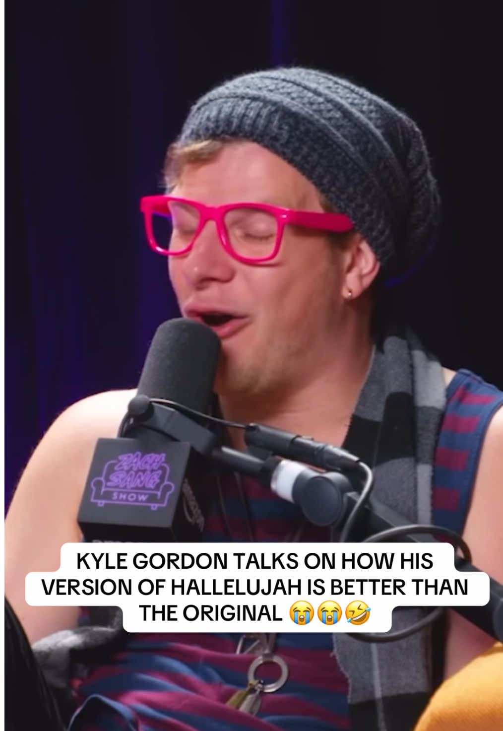 Kyle Gordon aka Kody Hedwing on his version of hallelujah 😭🤣🤣 #kylegordon #hallelujah #fyp #viral #foryou 