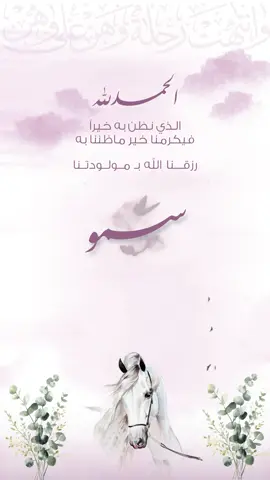 #بشارة_مولودة #مولودتي #اكسبلورexplore 
