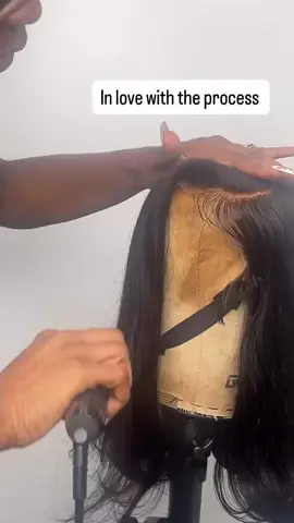 In love with the process. #perucastyling