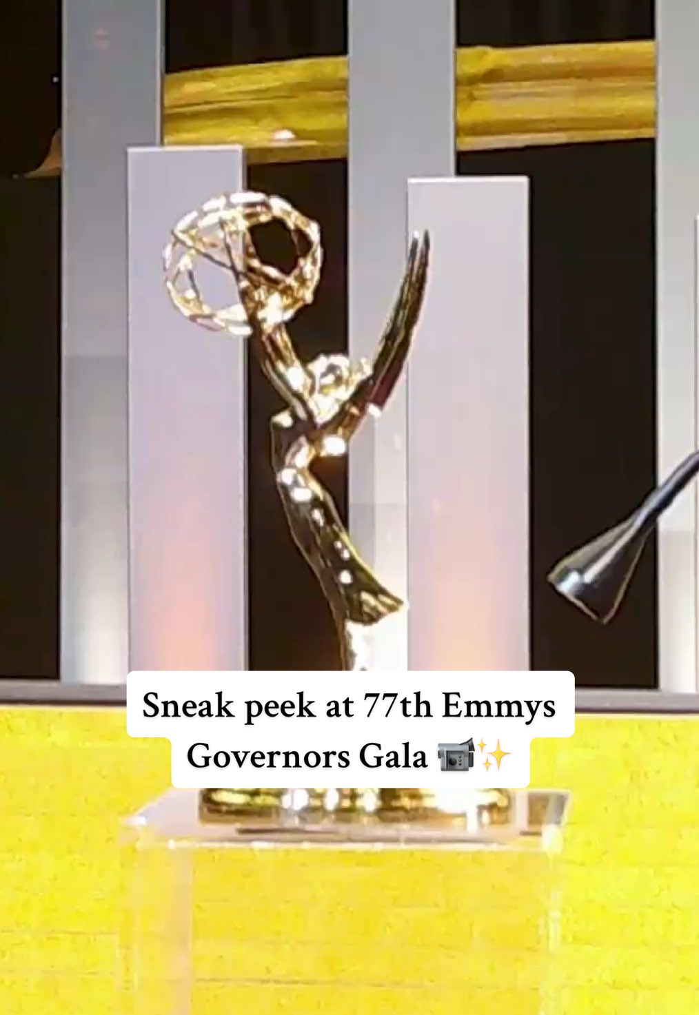 Take a sneak peek into the 77th Emmys Governors Gala. ✨ What’s your first stop? #77thEmmys #Emmys #TelevisionAcademy