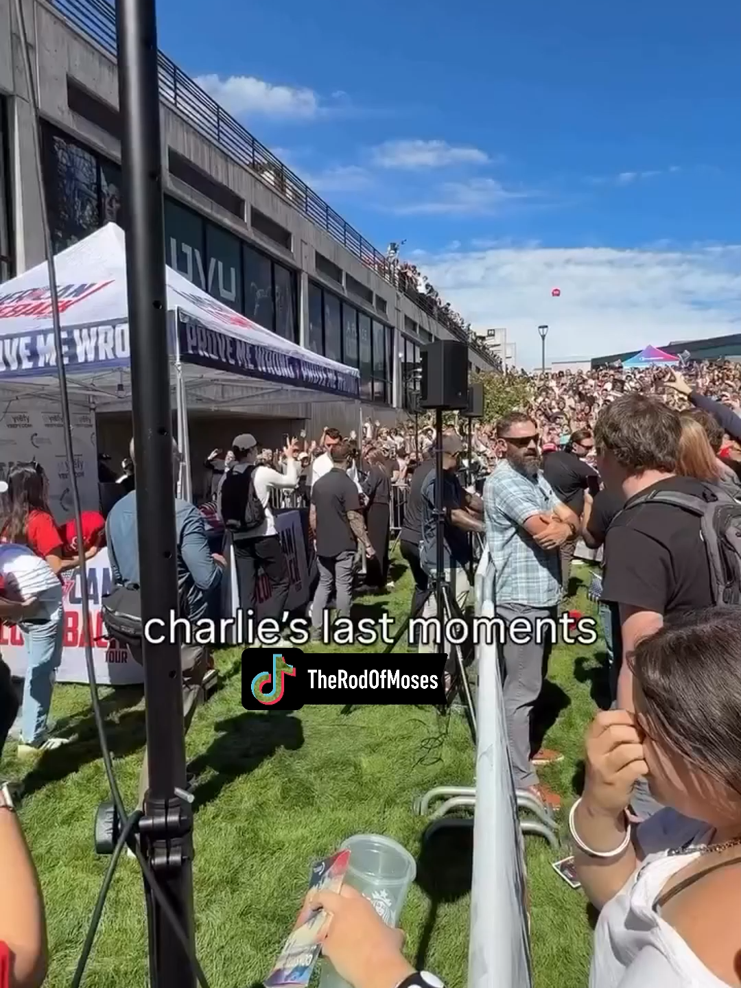 He died doing what he loved his passion he is in a better place now. Let his family be comfort and surrounded by the unwavering love of Christ❤️🙏 A loving person a reasonable person the person everyone adored my life has been changed and I will help continue that legacy🙏❤️🇺🇸 The saddest part is that Charlie would have welcomed the shooter to the mic. He would have given him a voice to be heard. No they wouldn’t have agreed. The left has decided to silence those they disagree with. Charlie gave a voice to the voiceless. There are so many video of respectful debates between him and his biggest critics. #CharlieKirk #JesusIsKing #JesusSaves