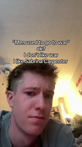 War is scary, Sabrina isn’t #sabrinacarpenter #men #MentalHealth #war #fyp 