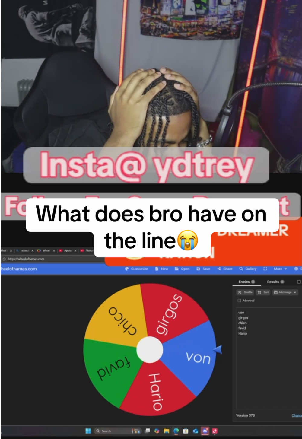 WHO WANTS TO BE ON THE LIST 🔥🔥#tiktoklive #livehighlights #fyp #ydtrey #twitch #streamer 
