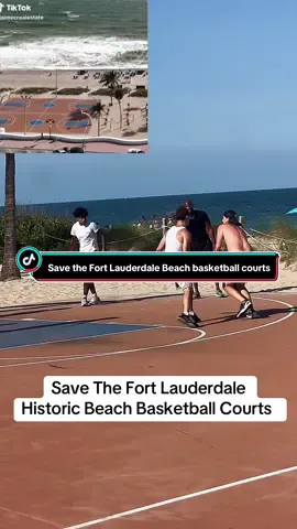 🚨 Fort Lauderdale, wake up! 🚨 They’re trying to erase history by ripping out the iconic Fort Lauderdale Beach basketball courts — a landmark built 55 years ago to mark the desegregation of our beaches — and replace them with privatized pickleball courts. It’s not just about sports. This is about public land that belongs to the people, not developers, not City Hall. First a 99-year giveaway to developers, now this? Enough is enough. ✊🏾 This court is culture. This court is history. This court is community. Don’t let them take it away. 👉 Call your leaders. 👉 Sign the petition. 👉 Help save this historic Broward landmark. #SaveTheCourts #FortLauderdale #BrowardHistory #