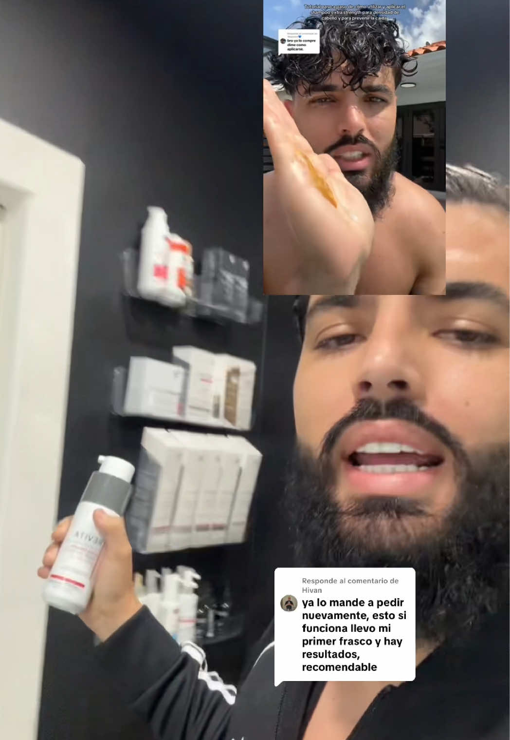 Shampoo para personas que se les cae mucho el cabello  • en mi segundo video anclado en mi perfil lo tienen disponible al shampoo con descuento y envío gratis  #shampoo #hairloss #alopecia #caidadecabello #hairlossremedy 