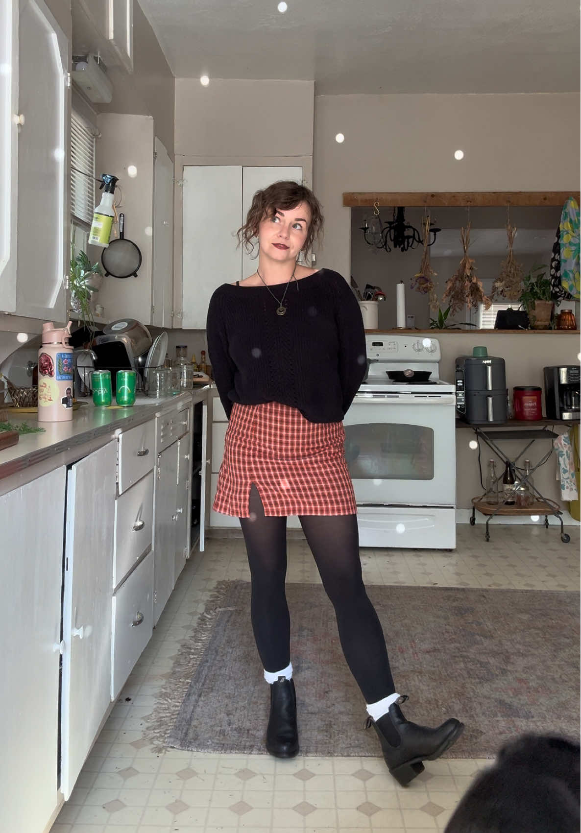 Sry I grew up in a desert, so I’m a fall girl #fitcheck #OOTD #thrifted 
