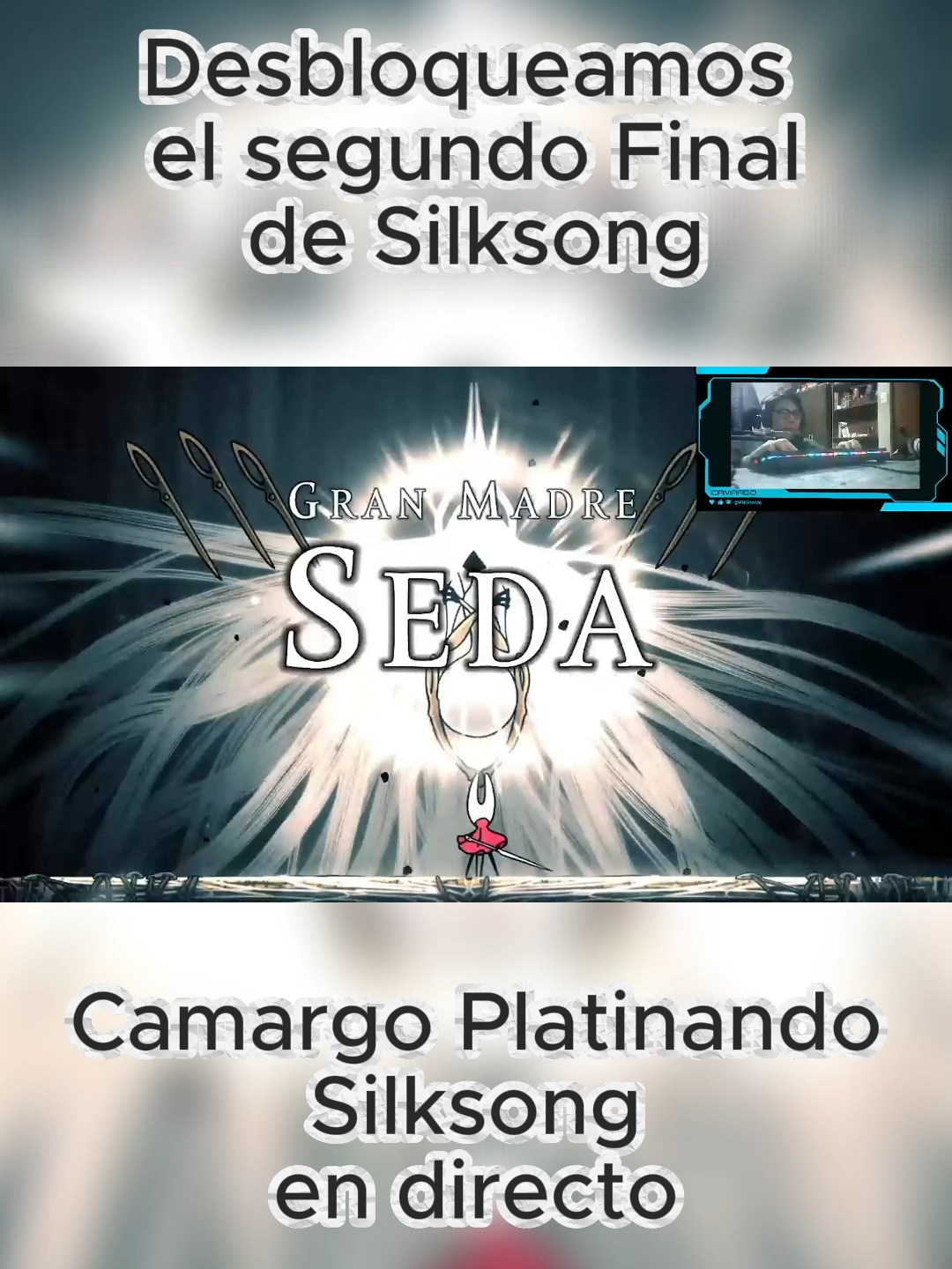 Llegamos al útlimo acto en ##hollowknightsilksong #videogames #fypツ #Platino #Viral #cazatrofeos #gaming #trofeoplatino #GamingOnTikTok #hollowknight #TeamCherry #Hornet #streamer