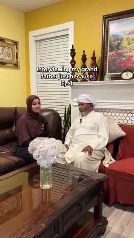 Abu G is 87 years old and has outlived all his friends and family. And now he’s attending the funerals of his nieces and nephews :( Which is crazy because he had open heart surgery 30 years ago and didn’t think he’d live to see this day, meet his favorite grandchild (me), or visit us in America. Allah indeed is the best of planners Alhamdulillah. #nanaabu #interview #grandparents #desi #pakistani
