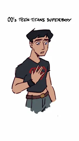 the duality of superboy (i love both versions very dearly) #superboy #konel #connerkent #youngjustice #teentitans 
