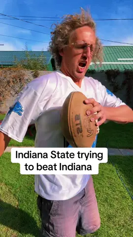 Indiana State trying to beat Indiana. #badnapoleon #CollegeFootball 