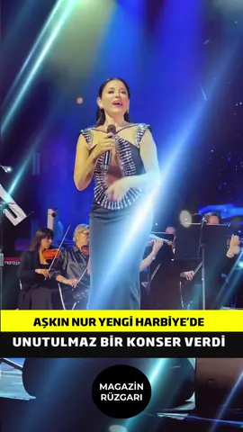 Aşkın Nur Yengi Harbiye’de Unutulmaz Bir Konsere İmza Attı #aşkınnuryengi #konser #harbiye #magazin #haber