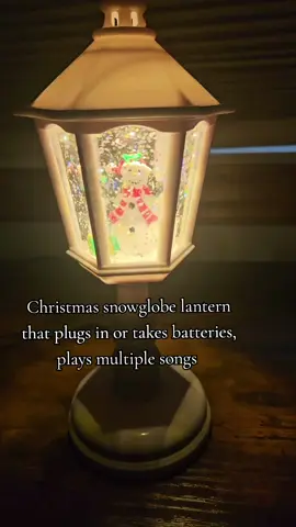 wanted to grab this Christmas lantern early just in case #christmaslantern #christmasdecor #christmassnowglobe #snowglobe 