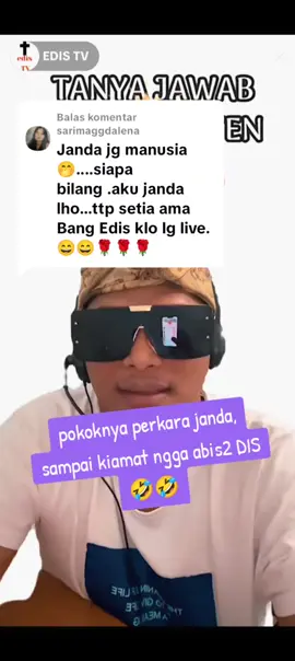 Membalas @sarimaggdalena Edis terlalu mnis dech☺️🫣 #edistvlivetiktok  #fansedistv  #apologetkristen  #fypシ 