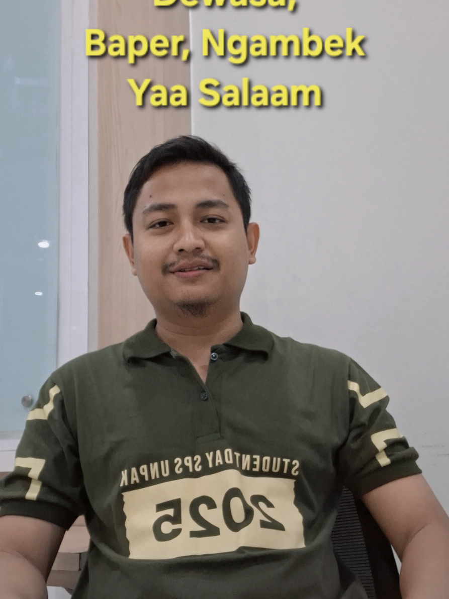 Katanya sih udah pada dewasa,... Yaa Salaam #fyp