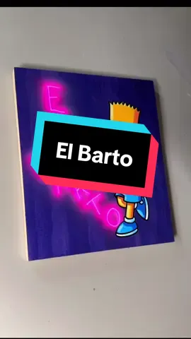 Satisfying Bart Simpson #satisfying #art #painting 