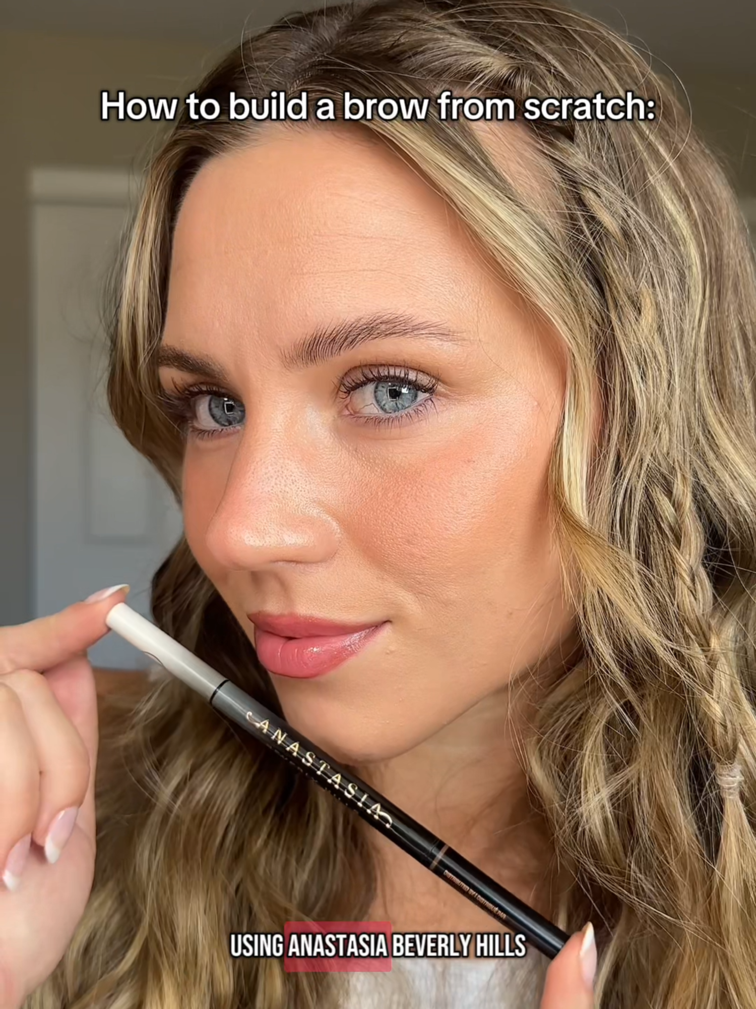 Discover the art of feathered brows with our NEW MicroStroke Brow Pen available NOW at @sephora! Designed to mimic natural brow hairs, it’s your key to soft, lifted definition. Steps for perfect brows: ✨ Shape with Brow Wiz ✨ Flick on hair-like strokes with MicroStroke ✨ Lock in feathery hold with Brow Freeze Gel Shade Soft Brown shown on @madiwalk_ Beginner-friendly and pro-approved: balanced ink flow, microfine precision tip, and a spoolie for seamless blending! #ABHBrows #AnastasiaBeverlyHills #brows #browtutorial #eyebrow