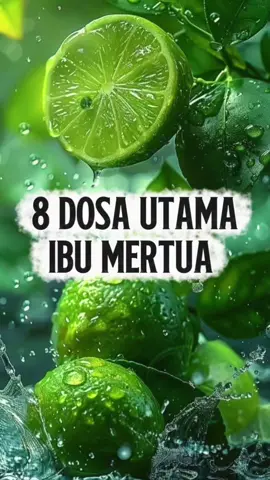 8 DOSA UTAMA IBU MERTUA