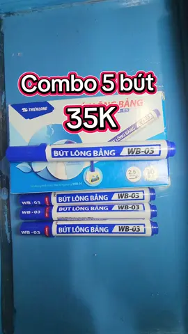 Bút Lông Bảng Thiên Long. Mực êm, Xóa dễ dàng, có thể bơm thêm mực. #thienlong #butlongbang #ductaphoatonghop #xuhuong 