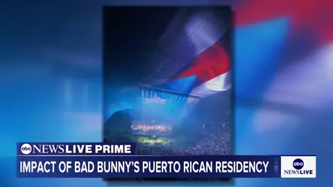 Bad Bunny’s 30-day Puerto Rico residency drew over 600,000 fans and had an estimated $250 million economic impact. Culture and music journalist, Suzy Exposito breaks down the cultural impact with ABC News’ Stephanie Ramos. #BadBunny #music #PuertoRico
