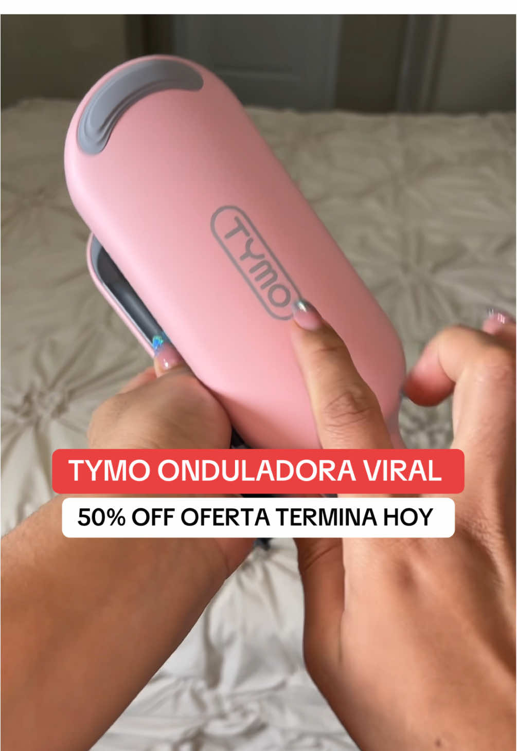 TYMO ROVYWave Curling IronONDULADORA TYMO VIRAL #tiktokshopbacktoschool #tiktokshopcreatorpicks #dealsforyou #backtoschool #superbrandclub Disclaimer: El precio mostrado es el vigente al momento de la grabación y puede cambiar. Las promociones pueden tener restricciones o disponibilidad limitada.