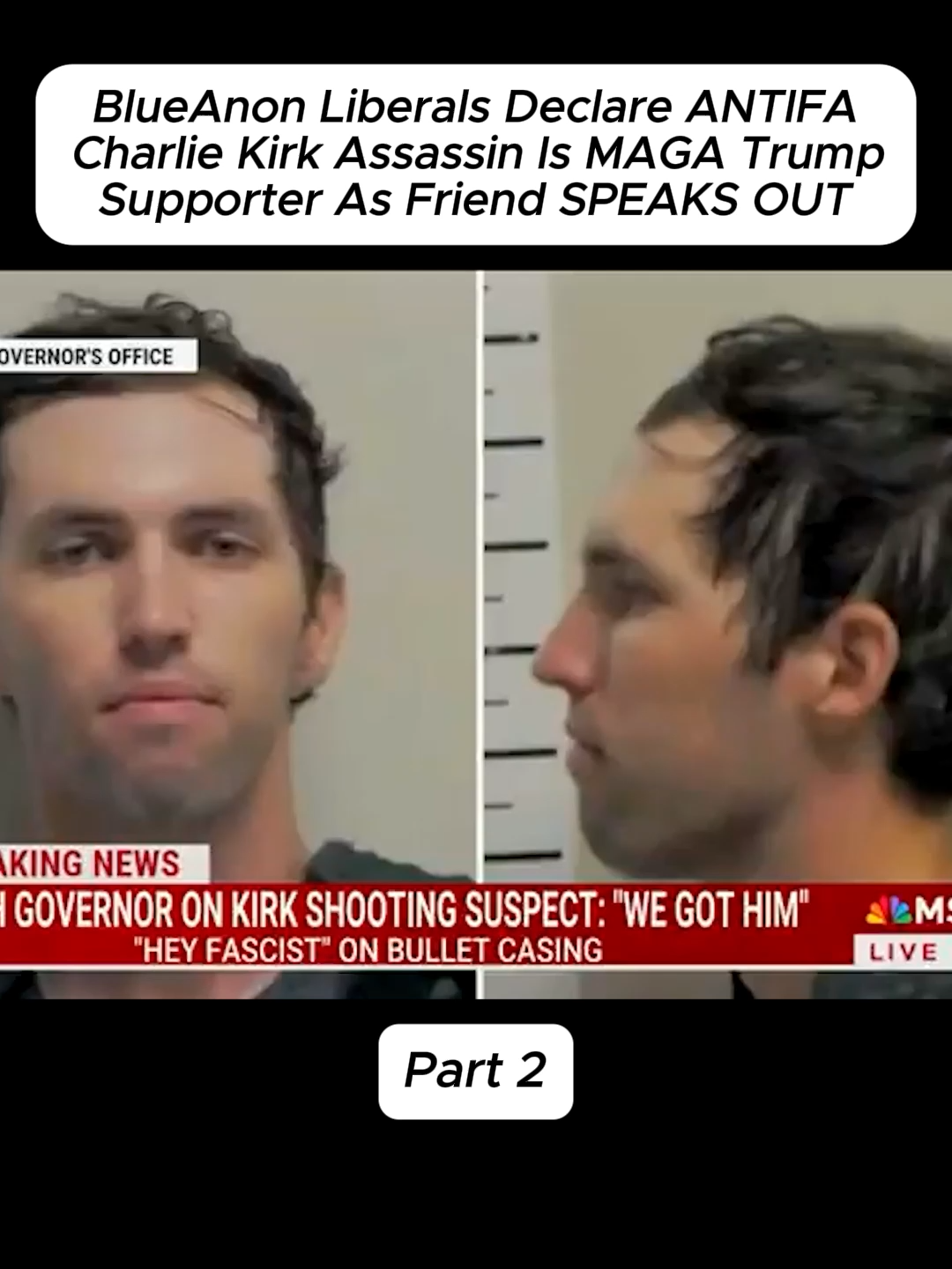 BlueAnon Liberals Declare ANTIFA Charlie Kirk Assassin Is MAGA Trump Supporter As Friend SPEAKS OUT #blackconservativeperspective #charliekirk #cnn #foxnews #cnnnews #donaldtrump