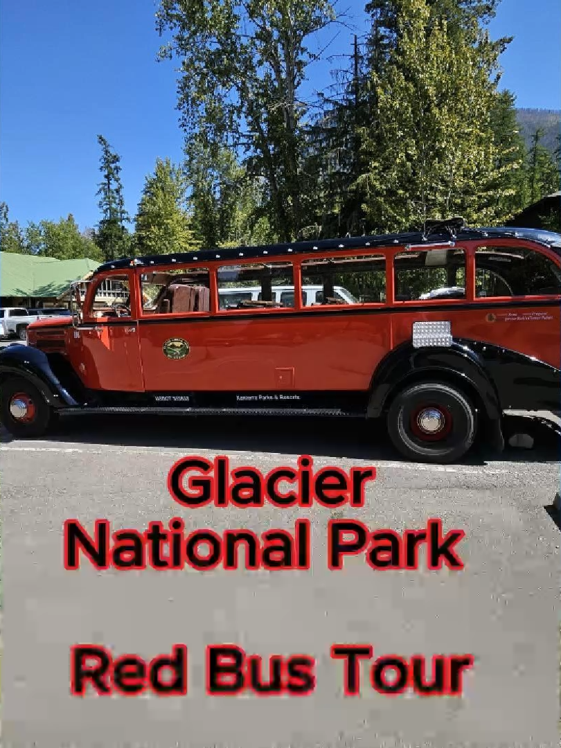 Glacier Red Bus Tour 2025