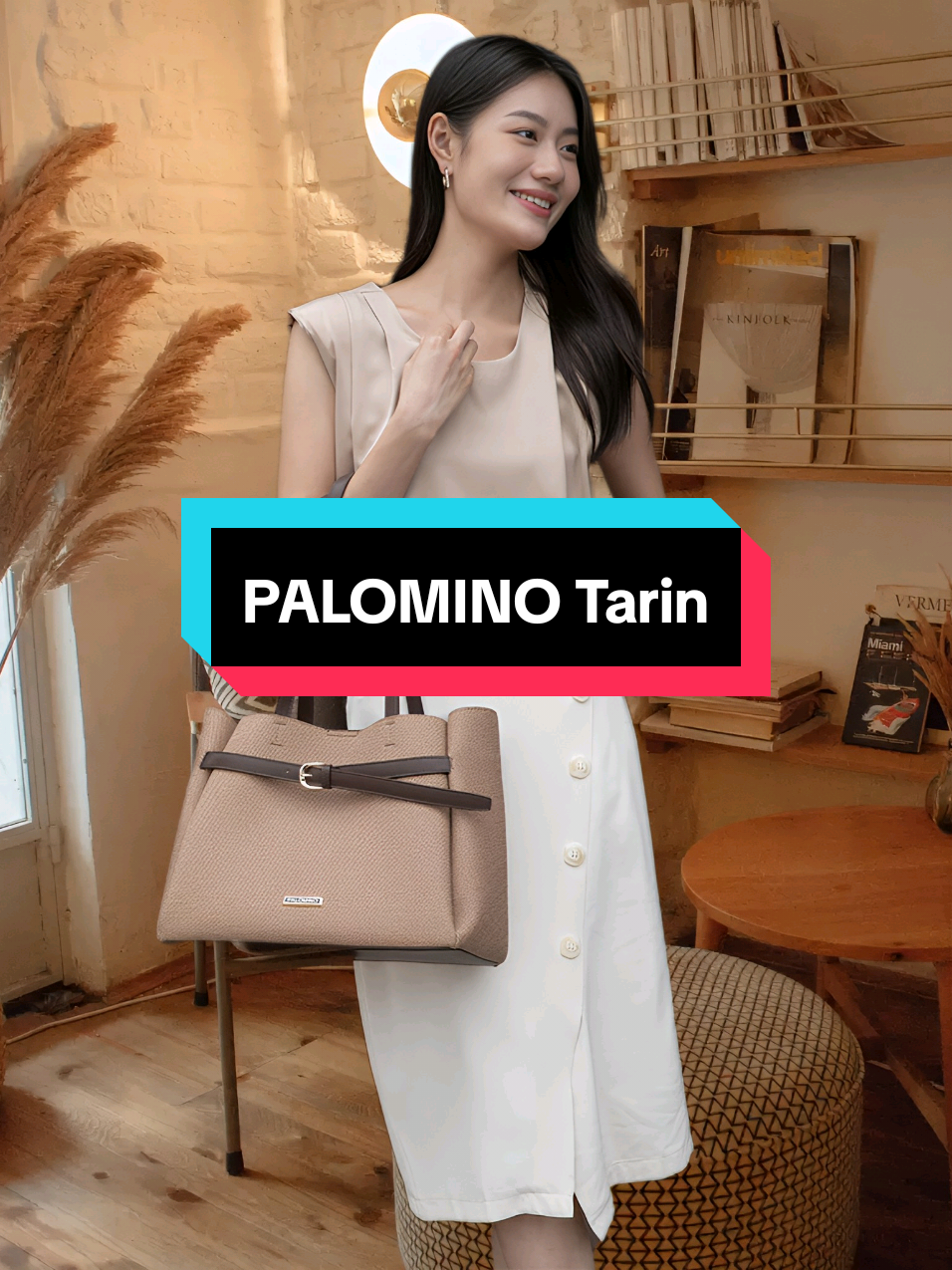 PALOMINO Tarin Shoulder Bag Wanita #shoulderbag #taswanita #taskerja #taskekinian #fyp 