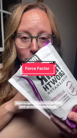 @Force Factor Hair Growth Accelerator Chews are powered by Lustriva, the clinically studied ingredient proven to support thicker, healthier hair. Backed by science. Loved by women everywhere. #HairGrowthHacks #HairRegrowth #HealthyHairGoals #HairCareTips #thinhair 