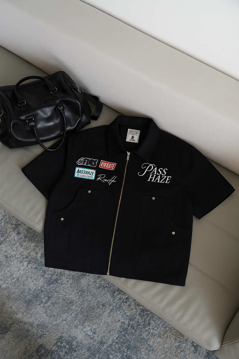 RASSHAZE - Workshirt Gone Boxy✨ Secakep itu bro work Shirt -nya😭 #rasshaze#workshirtboxy  