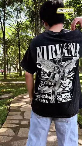 Nirvana band shirt - Rock band shirt 🔥🔥🔥 #nirvana #nirvanafans #nirvanaband #kurtcobain #musicrock 