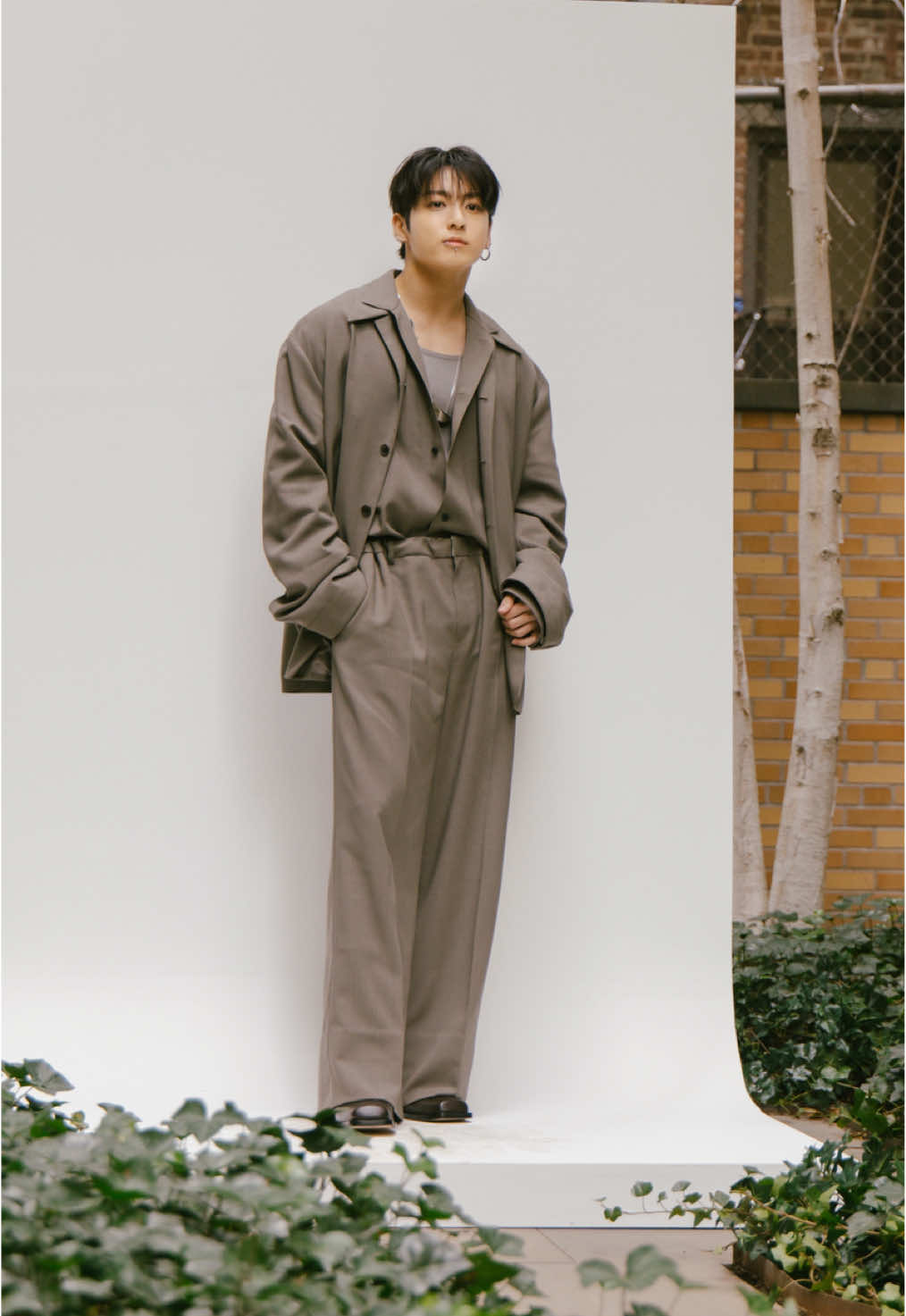 Jung Kook is back. Calvin Klein Collection Spring 2026 by Veronica Leoni. New York City.