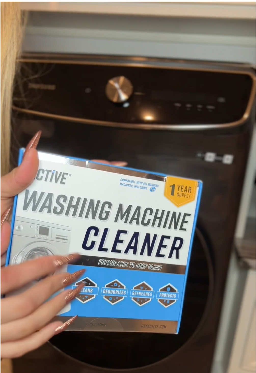 The best product to clean the washing machine@USEACTIVE ✨✨✨