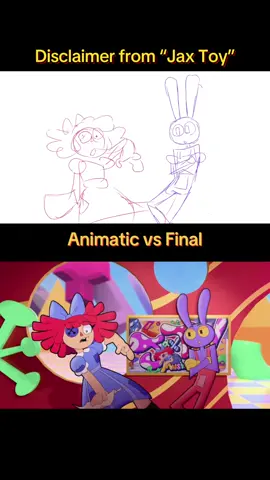 Animatic vs Final for the disclaimer on Jax Toy!  Storyboard by Jakeneutron, Animated by Carlos, ErickAnimations, and Jakeneutron #JaxToy #ToonSquid #AdobeAnimate #Blender #ToonBoom