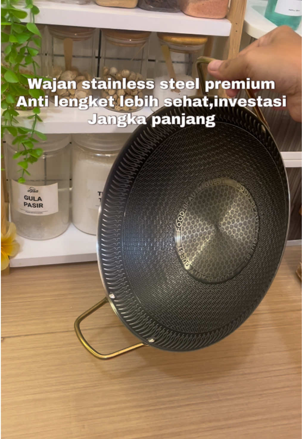 Investasi jangka panjang masak pakai wajan ini #wajanantilengket #wajanmurah #wajanteflon #wajan 