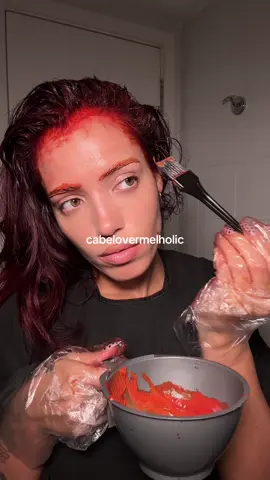 apenas as viciadas em cabelo vermelho  #cabelovermelho #ruiva #redhair #cherryredhair #vermelhocereja 