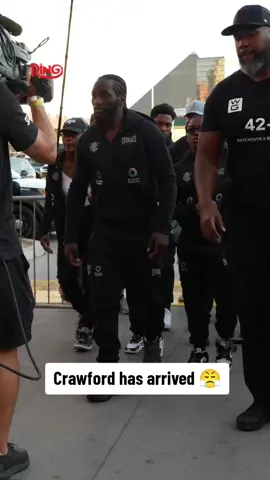 Terence Crawford has arrived for the weigh-ins 💪  #CaneloCrawford live on Netflix l #RiyadhSeasonCard | @RiyadhSeason | Sept 13th 🥊