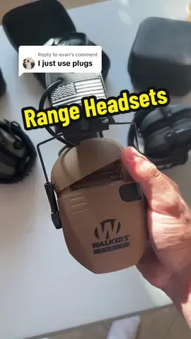 Replying to @evan had to stock up while the sale is still happening! #walkers #headset #rangeday #range #guns 