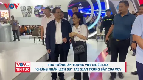 Chiếc loa tại gian trưng bày VOV gây ấn tượng đặc biệt với Thủ tướng Khi tham quan gian trưng bày, Thủ tướng Phạm Minh Chính đặc biệt chú ý và ấn tượng với hình ảnh chiếc loa phóng thanh với nhiều vết đạn được VOV đưa từ xã Vĩnh Linh, tỉnh Quảng Trị về triển lãm. Đây là chiếc loa từng đặt tại vĩ tuyến 17, bên cầu Hiền Lương trên ranh giới bờ Bắc vùng giới tuyến sông Bến Hải trong những năm tháng đất nước bị chia cắt. 📍 [VOV] Khu Hall 8 – Trung tâm Triển lãm Quốc gia Việt Nam (VEC), Cổ Loa, Đông Anh, Hà Nội.