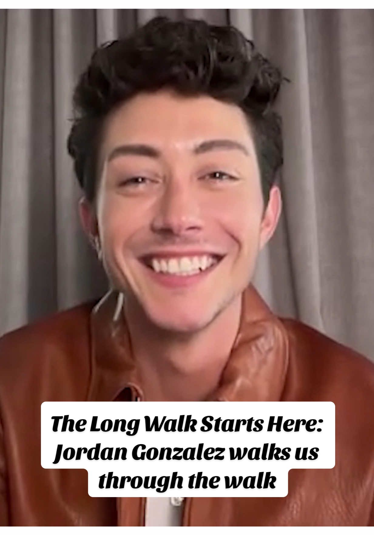 Let’s literally walk while interviewing Jordan Gonzalez, a trans Latino actor breaking barriers from Pretty Little Liars to Stephen King’s The Long Walk. Representation that truly walks the walk. #TheLongWalk #JordanGonzalez #StephenKing #Lionsgate #horrormovie @Lionsgate @Lionsgate Horror 